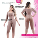 Faja larga con Brasier y Manga